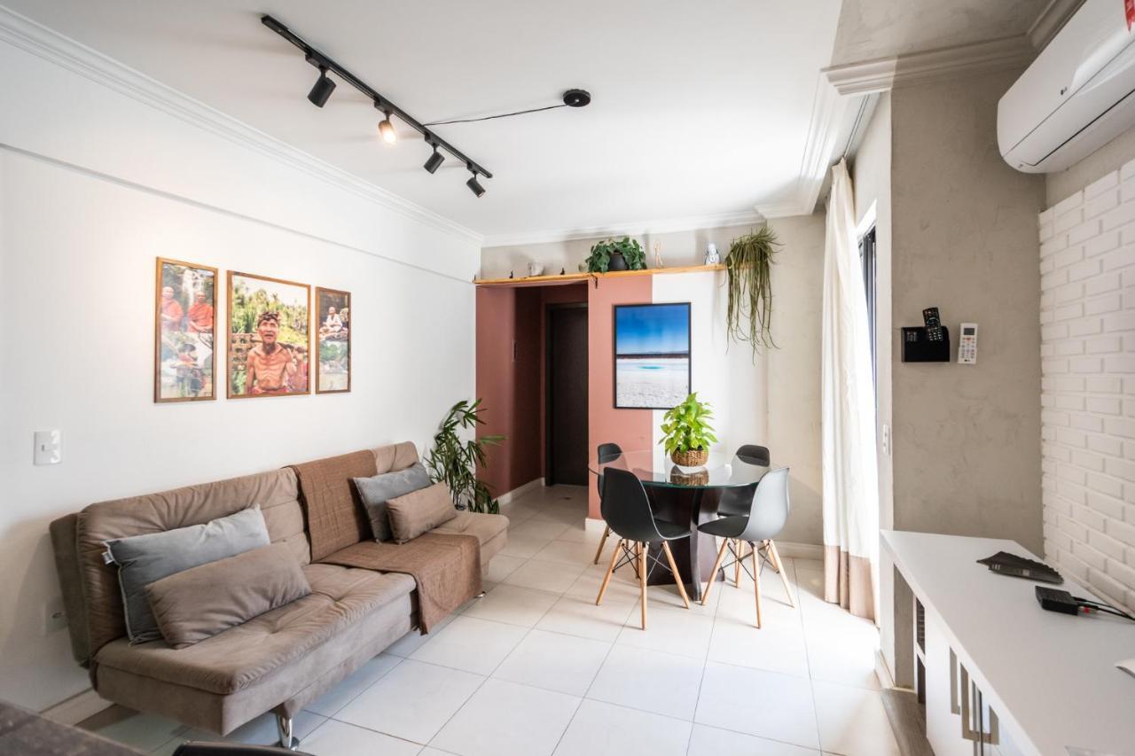O Melhor Do Centro! Apto 01 Dormitorio Com Garagem E Ar Condicionado Балнеаріу-Камборіу Екстер'єр фото